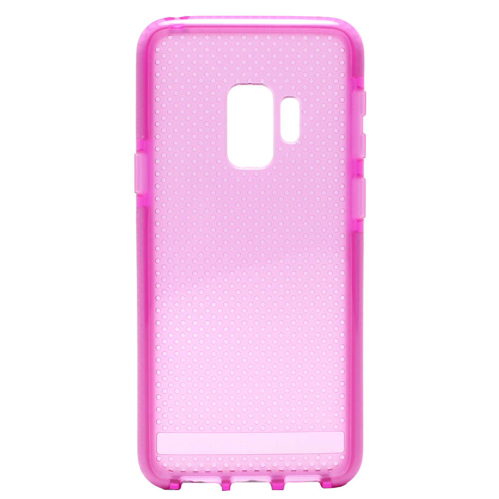 Galaxy S9 Mesh Armor Hybrid Case (Hot Pink)